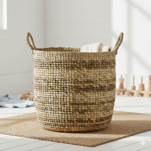 Palm Leaf Storage Basket